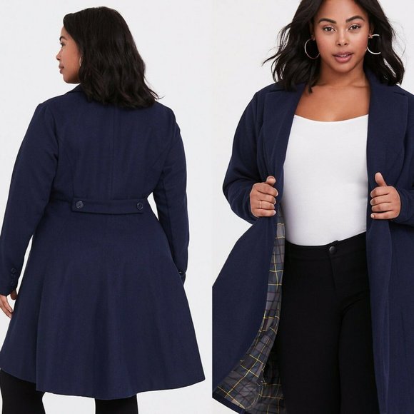 Torrid Outlander Claire Double Breasted Swing Coat - Picture 5 of 6